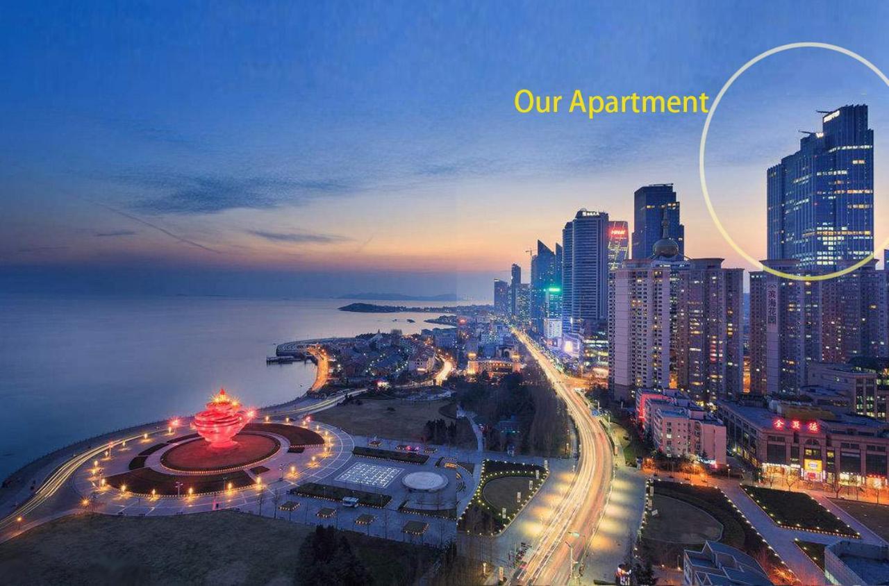 Qingdao Elegant Central Apartment Екстер'єр фото